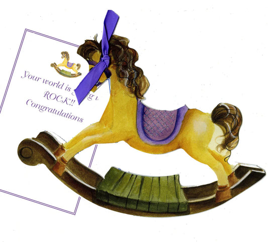 Greeting Card | Rocking Horse