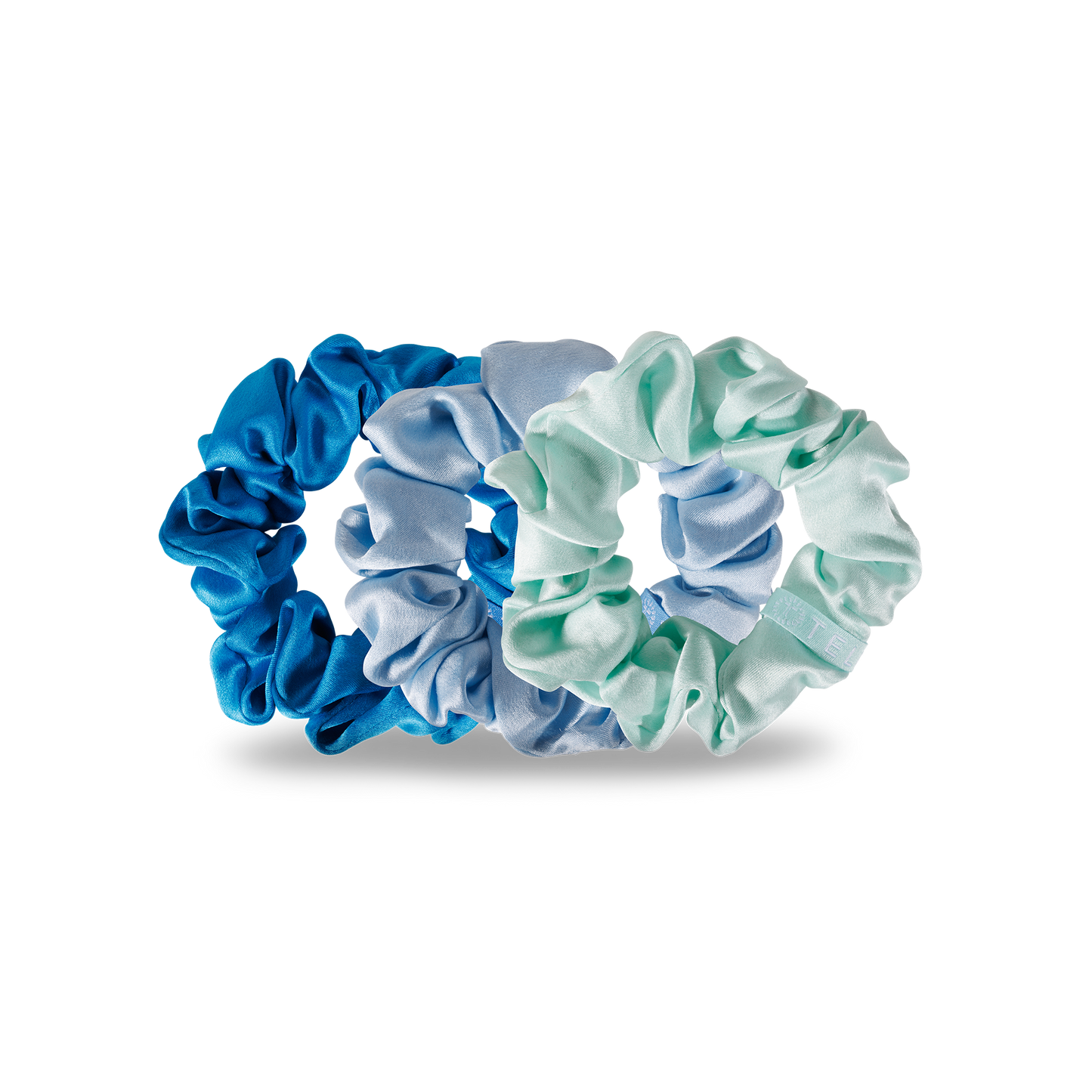 Silk Hair Scrunchie | Large | Blue My Mind