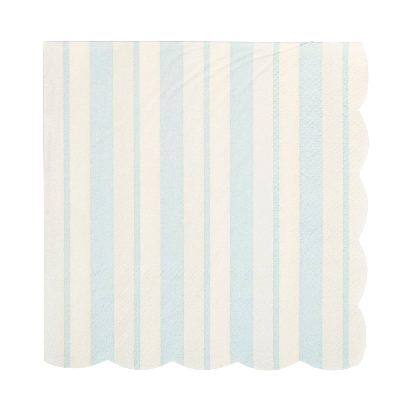 Striped Scallop Napkin Set