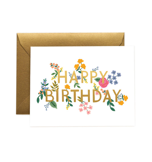 Wildwood Birthday Card