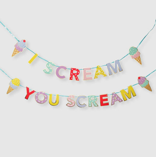 I Scream You Scream Banner