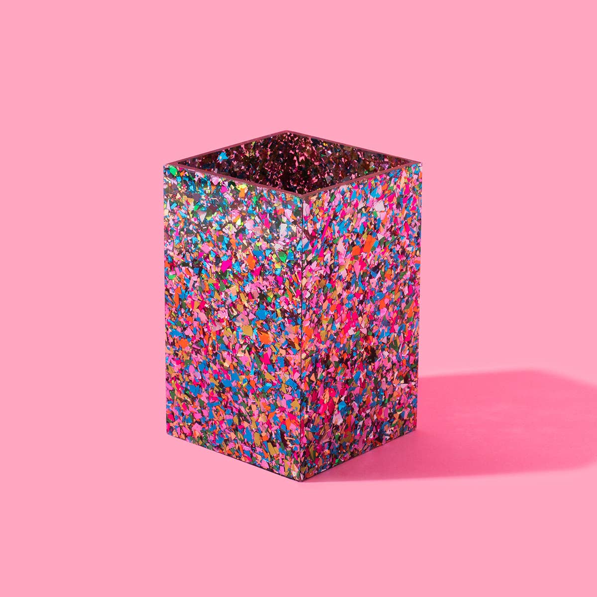 Pen + Pencil Cup - Colorful Confetti