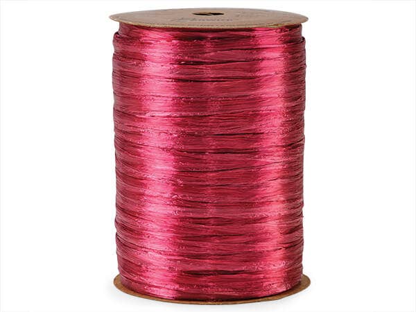 Pearlized Raffia Ribbon: Kelly Pearlized / 1 Pack / 500 yards