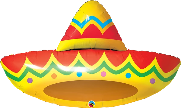 Sombrero Foil Balloon