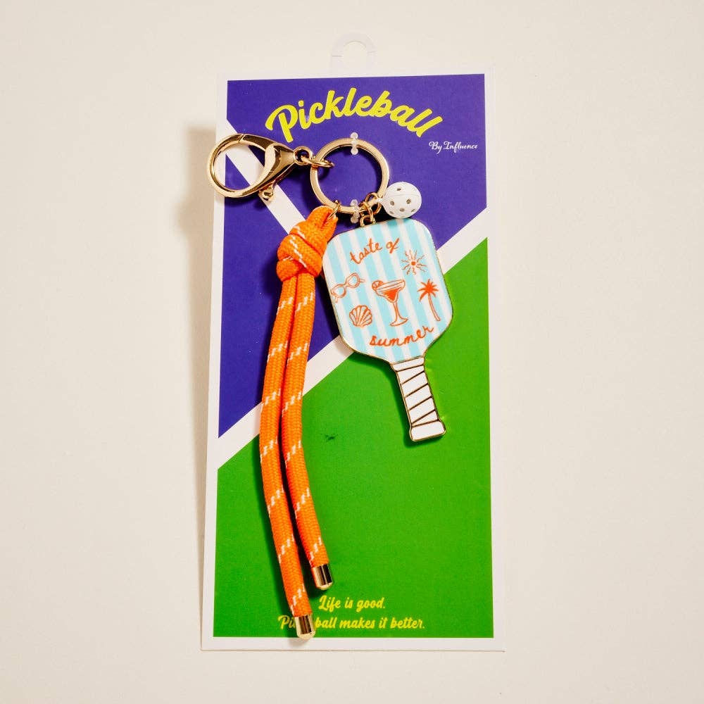 Pickleball Paddle Rope Bag Charm