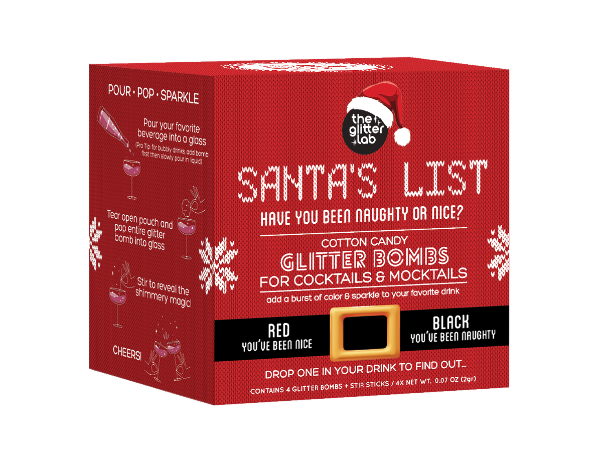 Cotton Candy Glitter Bomb Set | Santa's List
