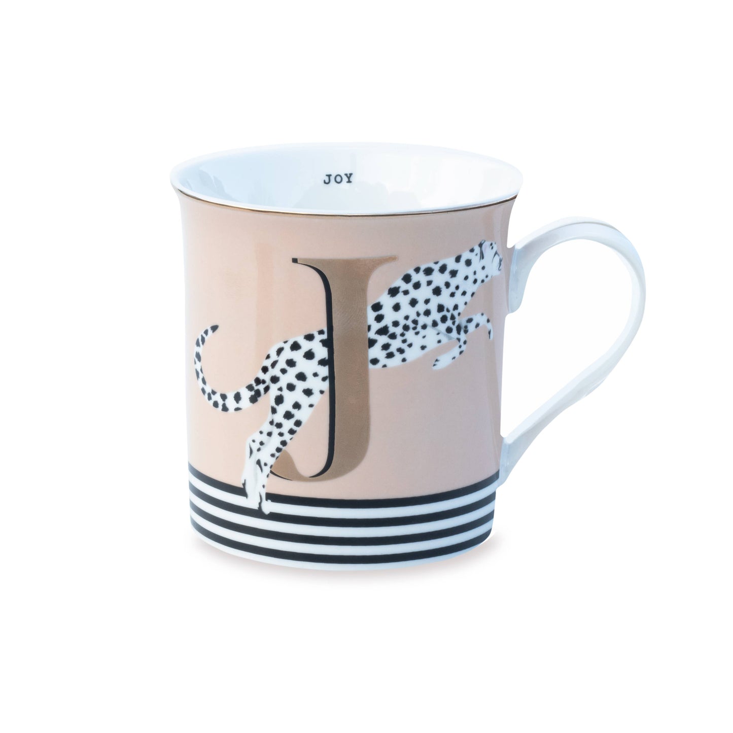 The Gold Edition Alphabet Mugs: F for Fierce