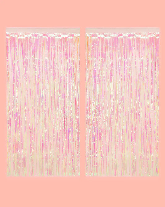 Iridescent Party Curtain