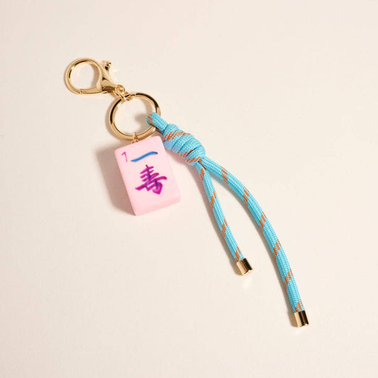 Mahjong Symbol Tile Cord Bag Charm