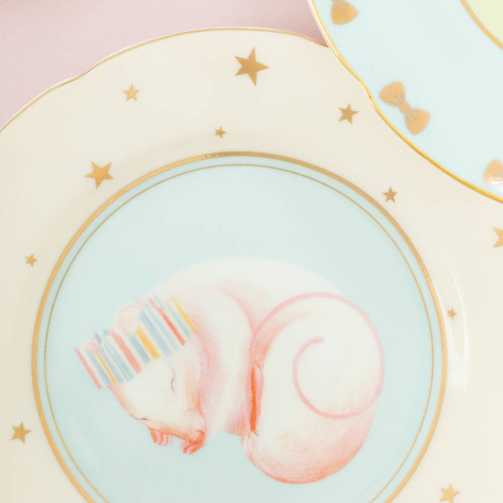 Squirrel/Doggie/Mousey/Polar Bear Tea Plates