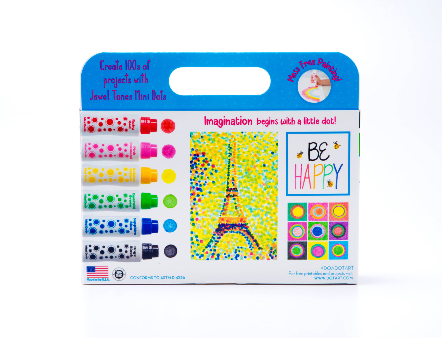 Jewel Tones Mini Dot Markers | 6pk