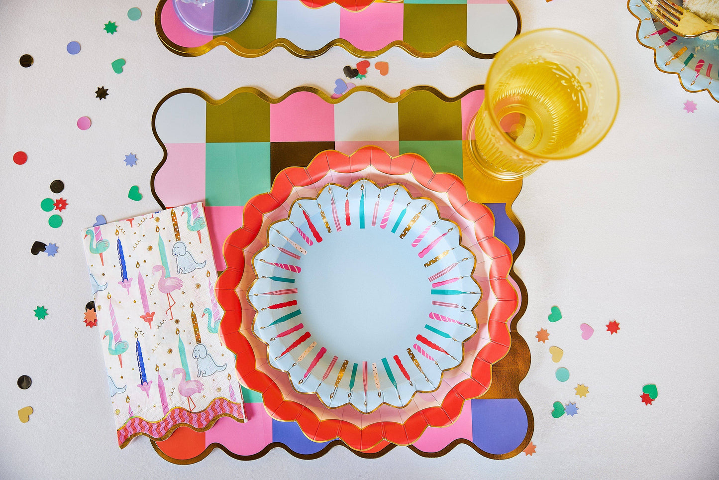 Birthday Wishes Dessert Plate