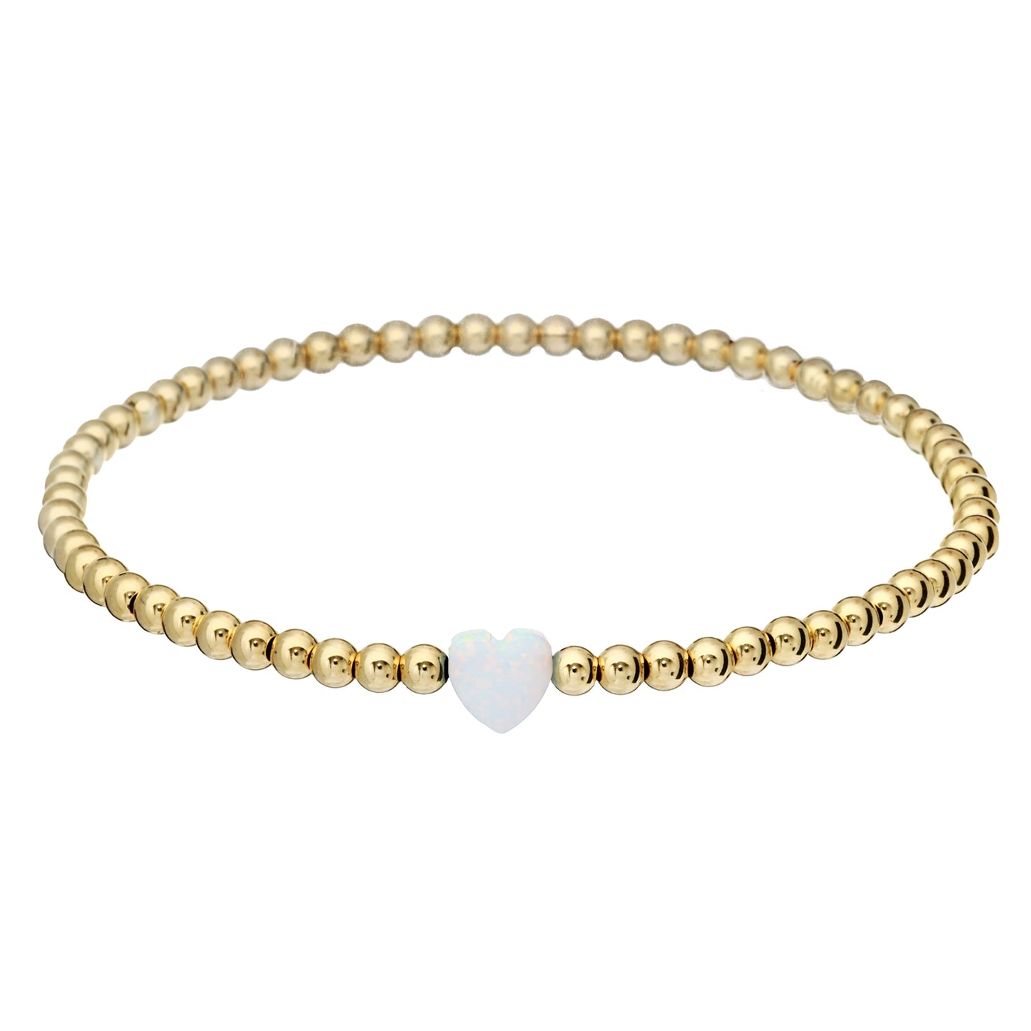 Opal Heart Bracelet | Small