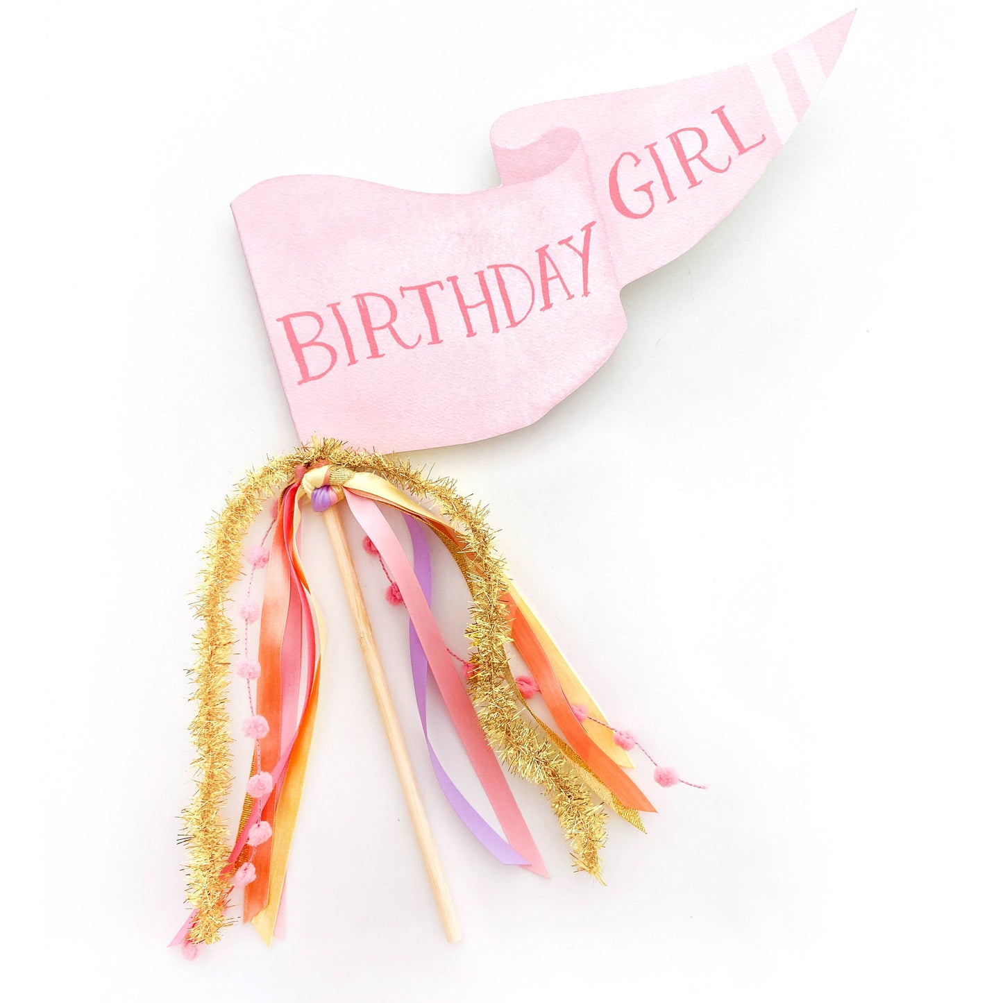 Birthday Girl Party Pennant