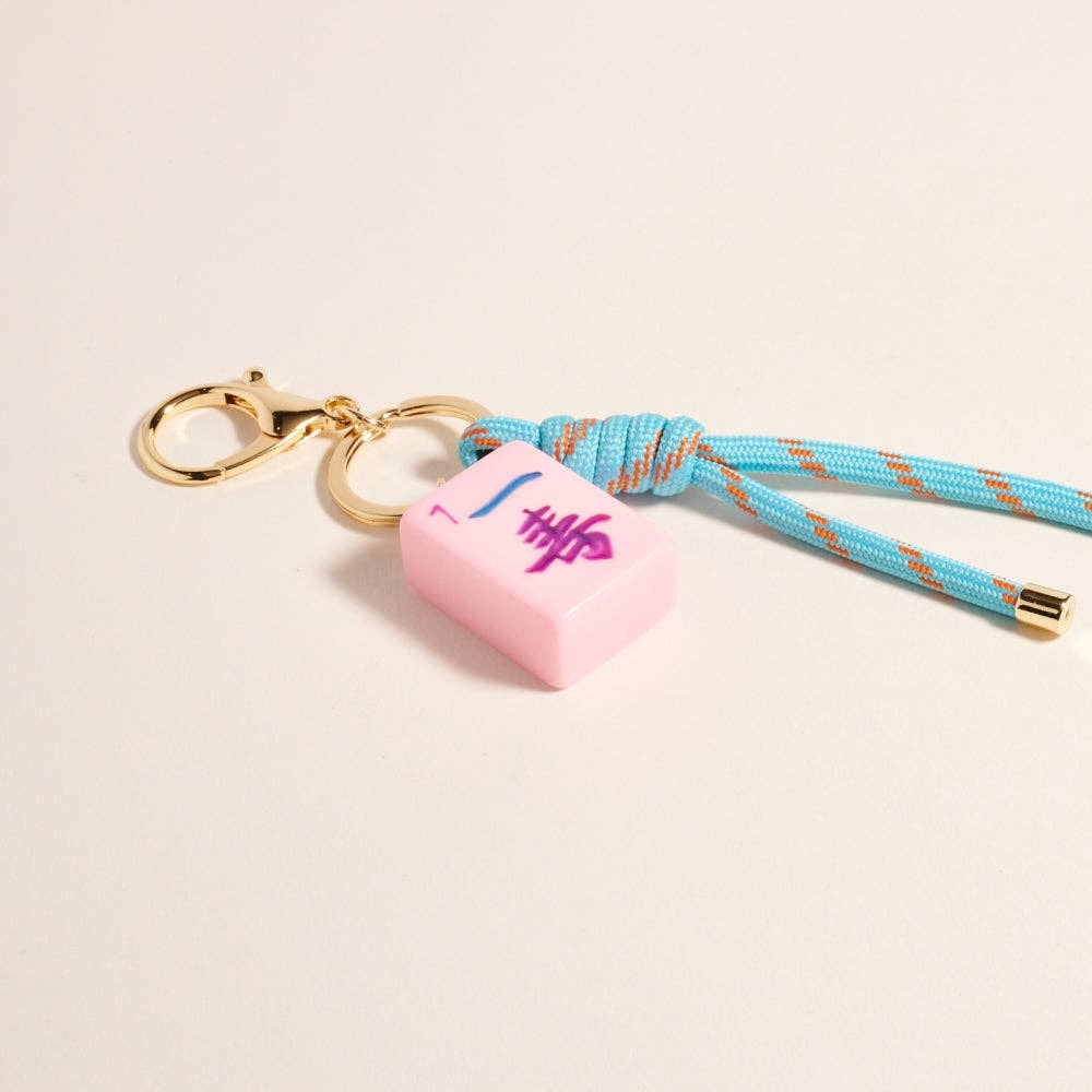 Mahjong Symbol Tile Cord Bag Charm