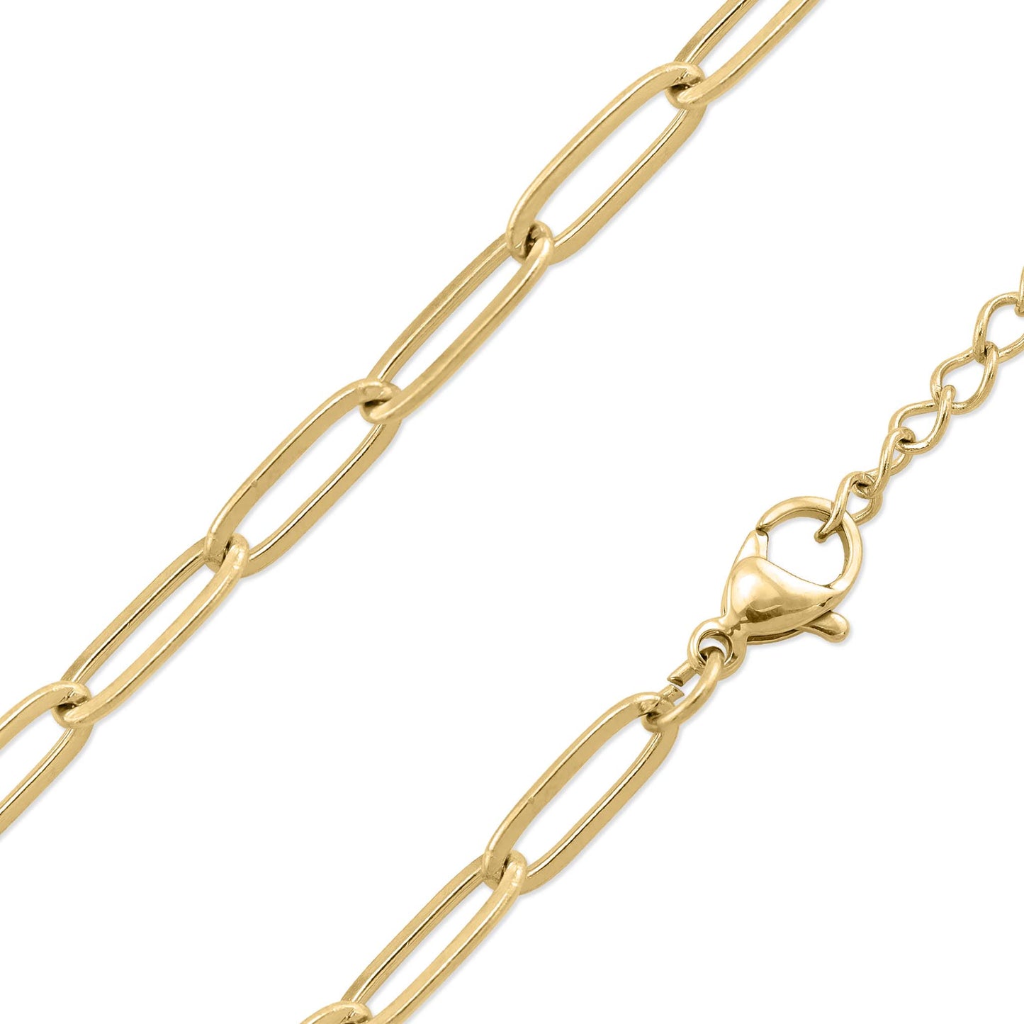 Paperclip Chain Necklace | 4mm