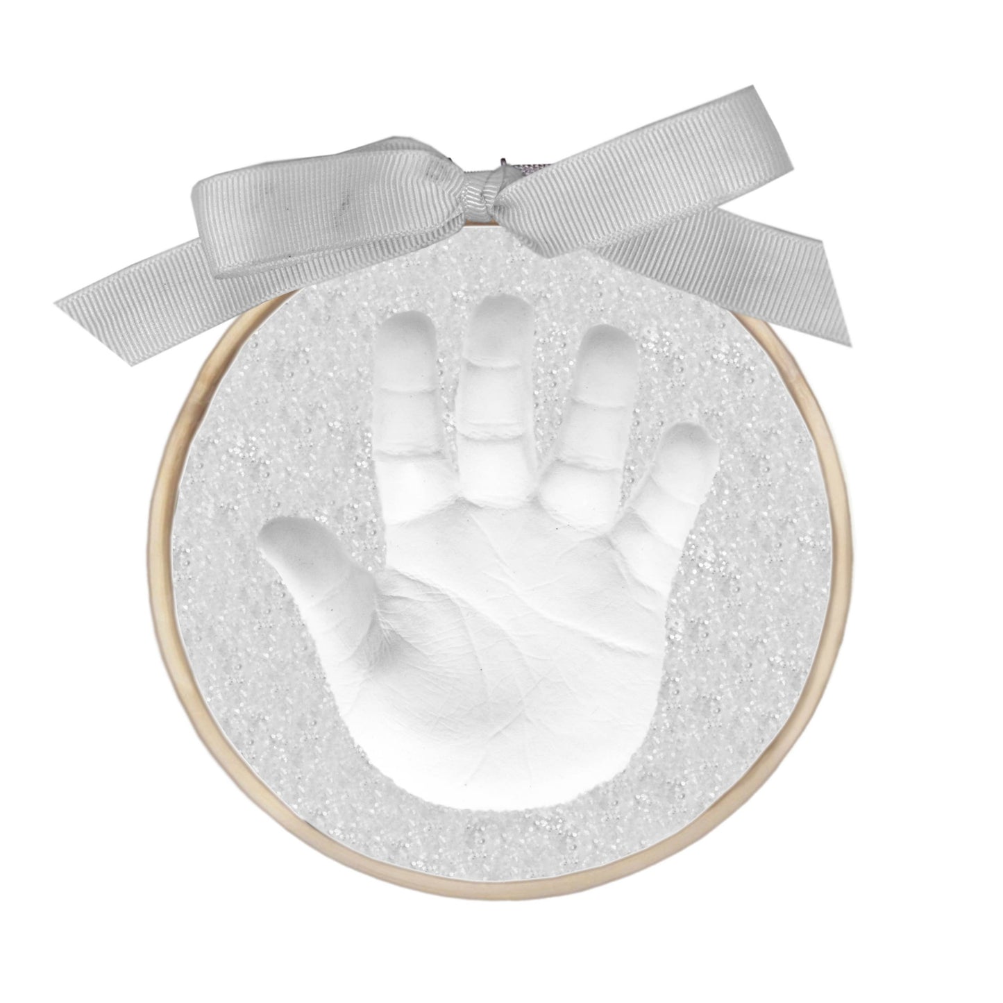 Grey Sugarprints-Glitter Handprint Kit