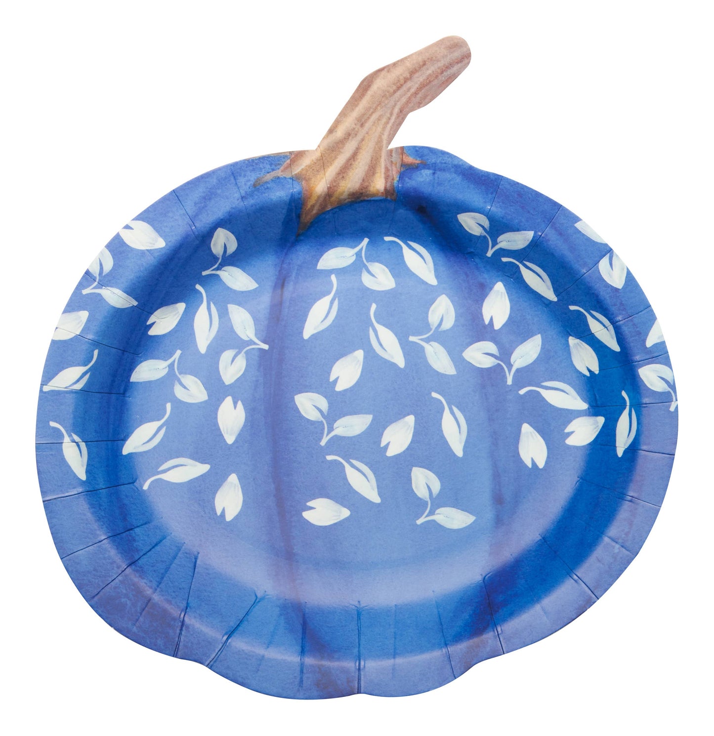 Pumpkin Salad Die Cut Paper Plate Harvest Blues Assorted/8 pkg