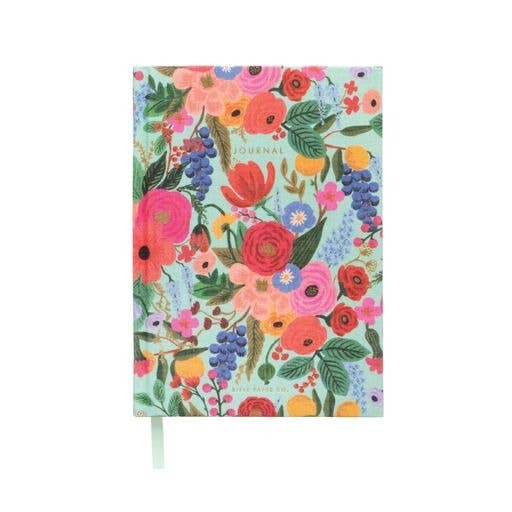 Garden Party Fabric Journal