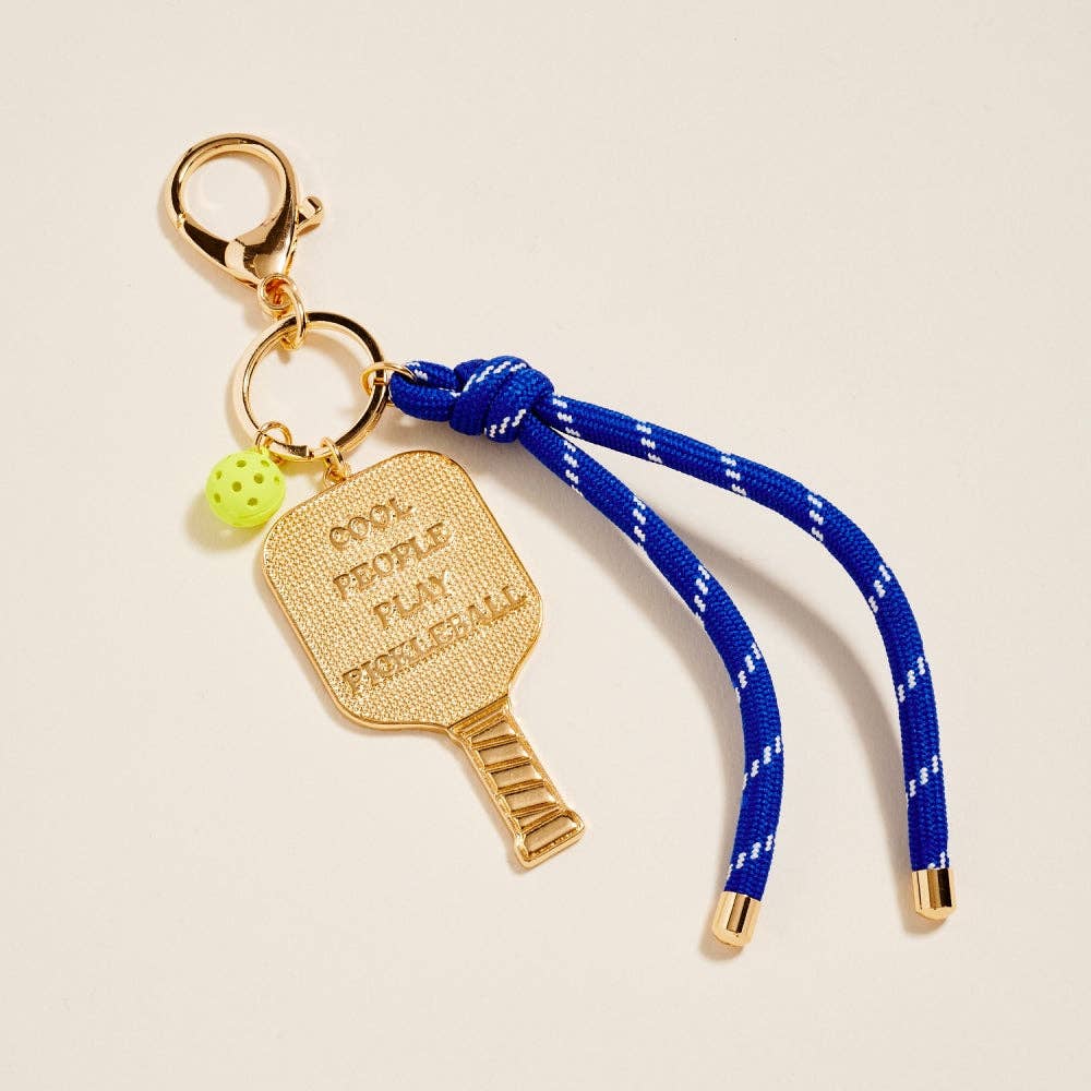 Pickleball Paddle Rope Bag Charm