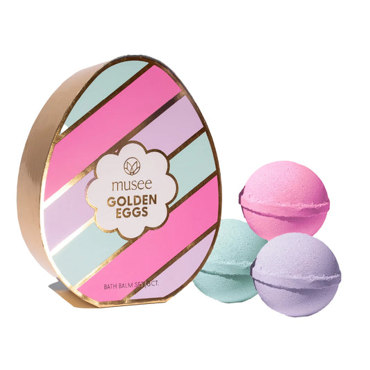 Golden Egg Three Bath Balm Set