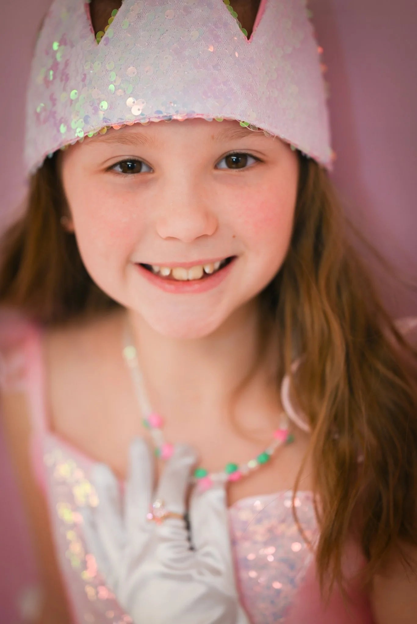 Ombre Sequins Crown
