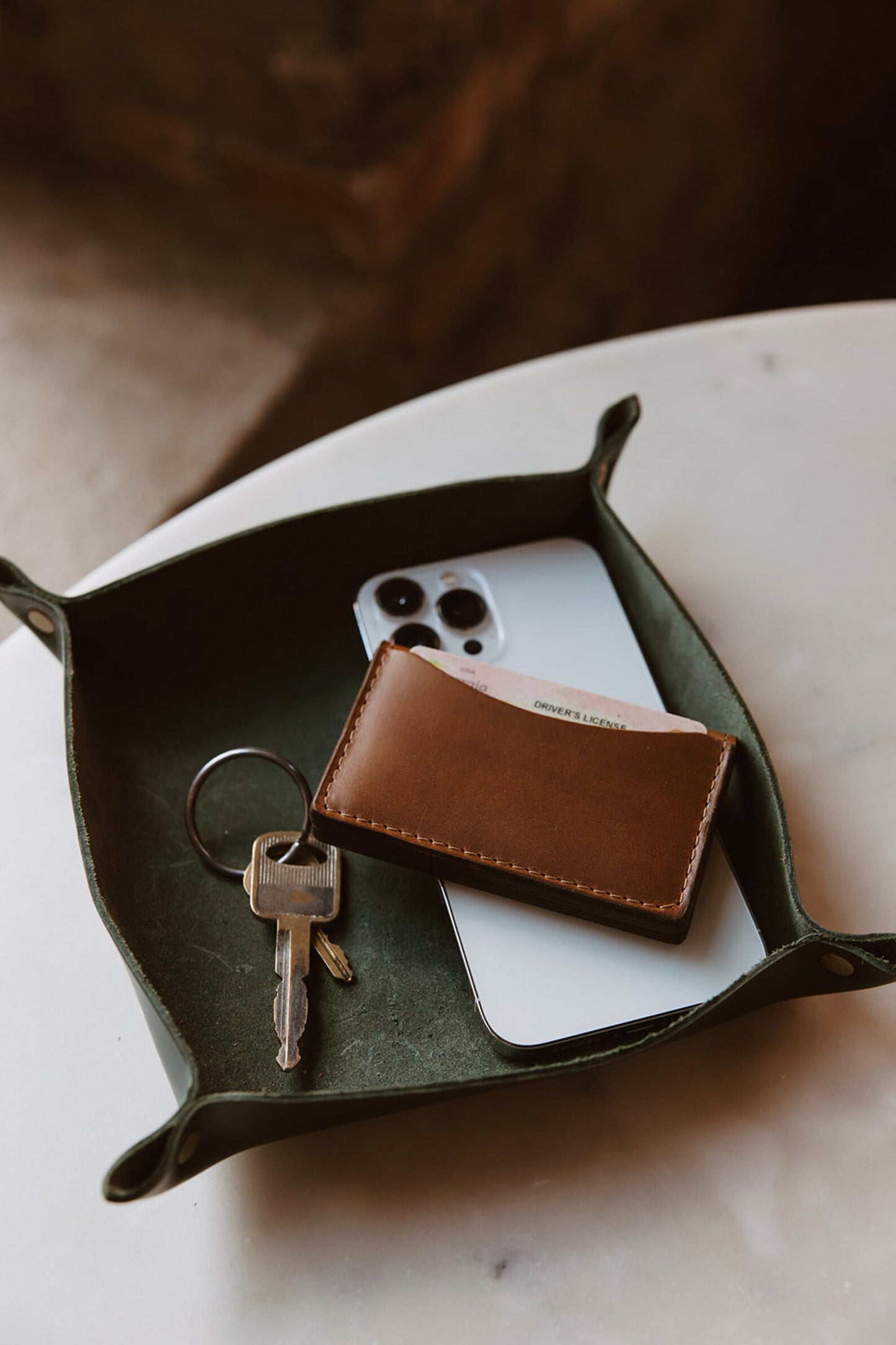 Leather Small Catchall