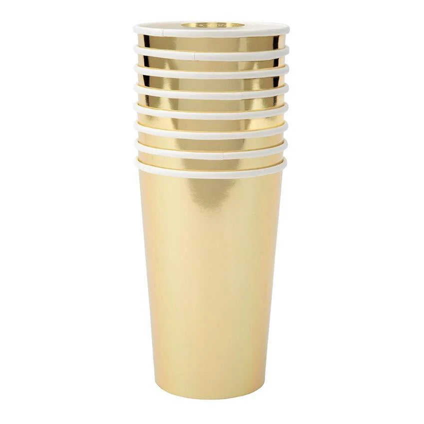 Gold Highball Cups