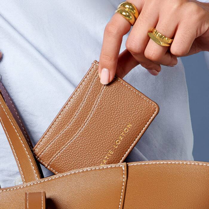 Perry Card Holder | Cognac