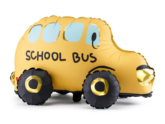 Standing Foil Balloon Bus