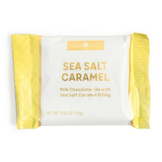 Sea Salt Caramel Milk Chocolate Tile