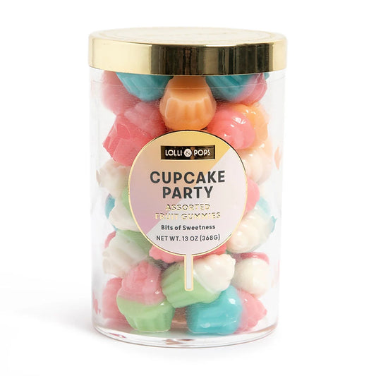 Cupcake Party Medium Gummy Tube