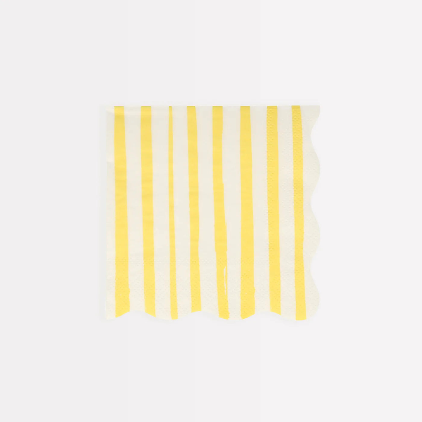 Yellow Stripe Small Napkins