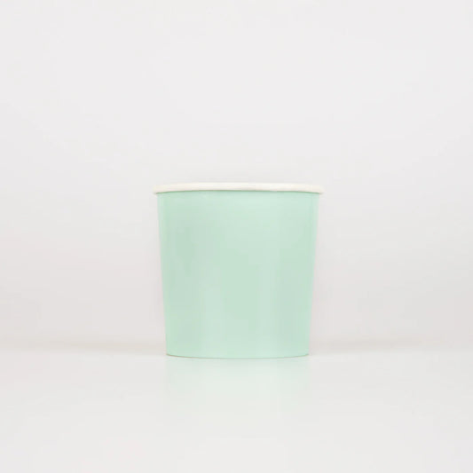 Sea Foam Green Tumbler Cups