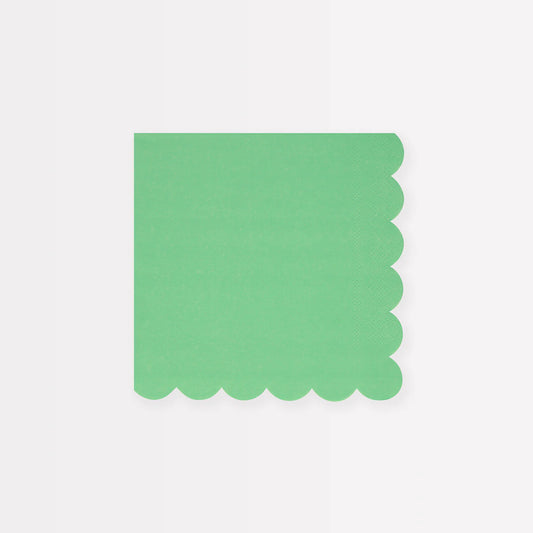 Emerald Green Small Napkins