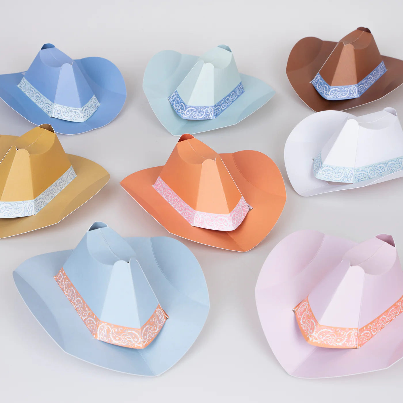 Western Mini Party Hats