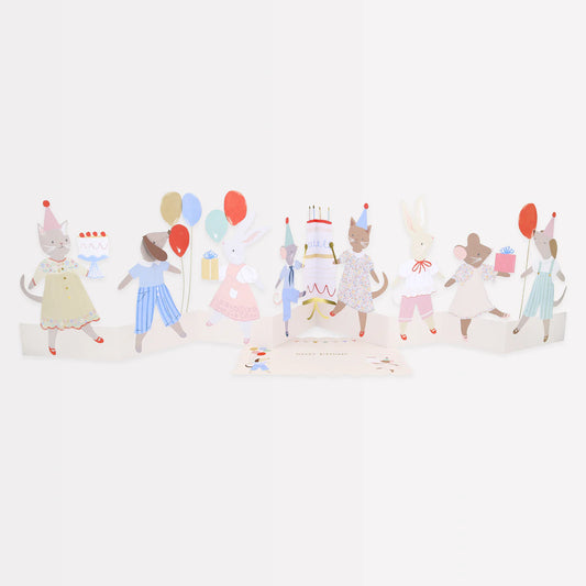 Animal Friends Birthday Card