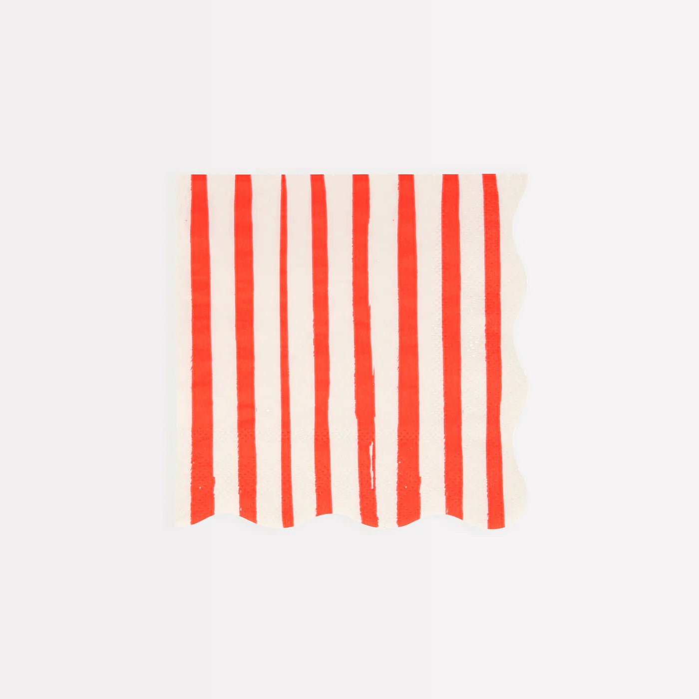 Red Stripe Small Napkins