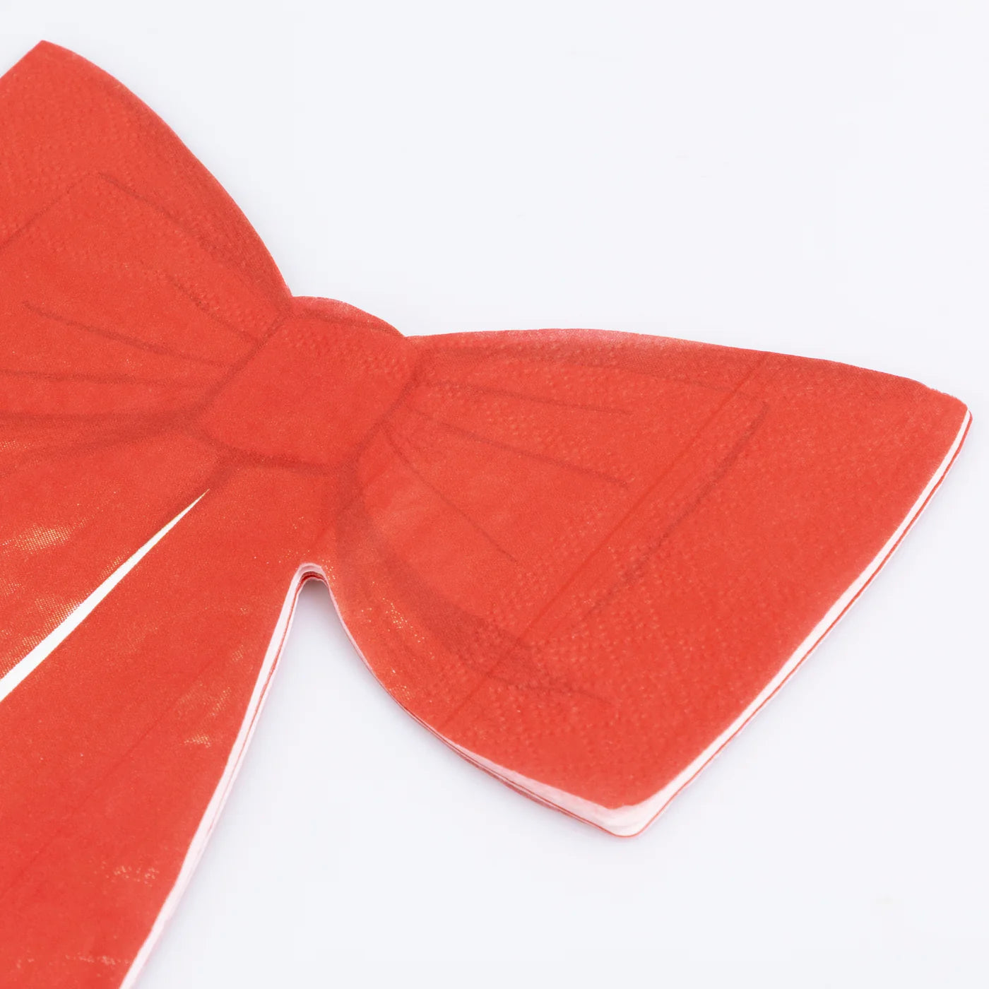 Red Bow Paper Napkins - Thumbnail 4