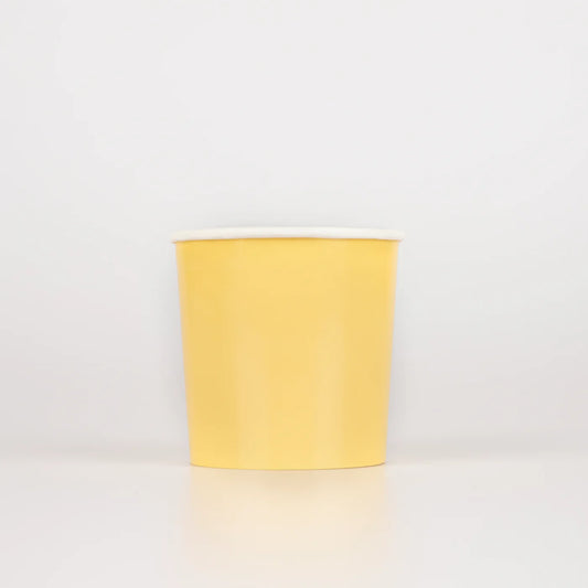 Lemon Sherbet Tumbler Cups