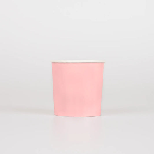 Cotton Candy Pink Tumbler Cups