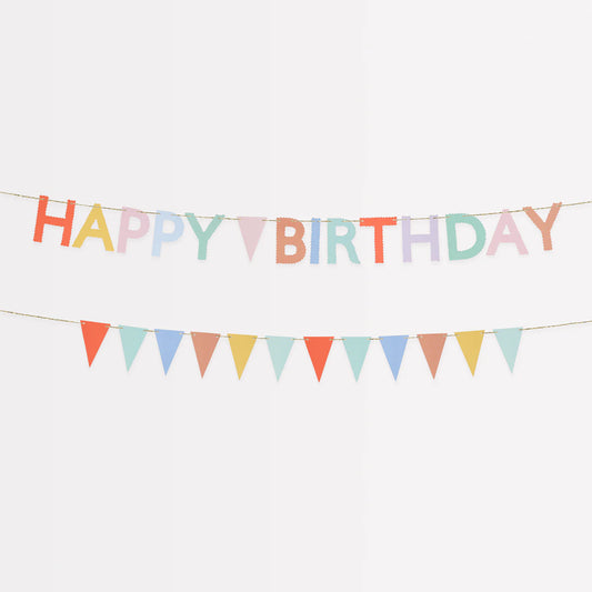 Happy Birthday Mini Matchbox Garlands