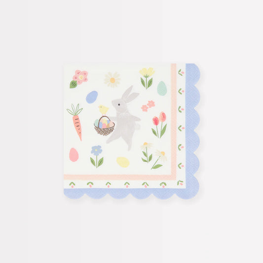Easter Bunny Small Napkins