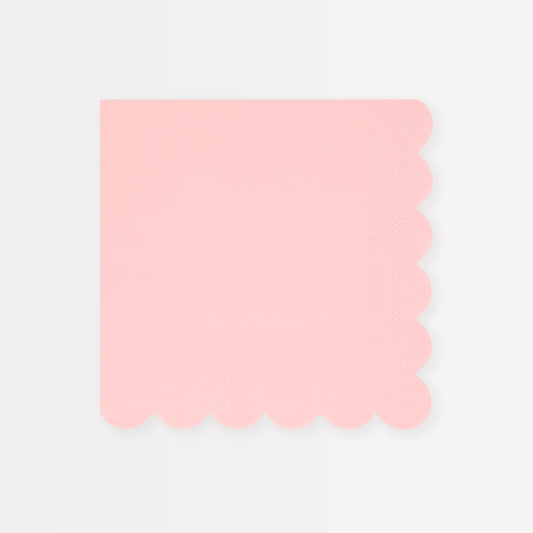 Cotton Candy Pink Large Napkins