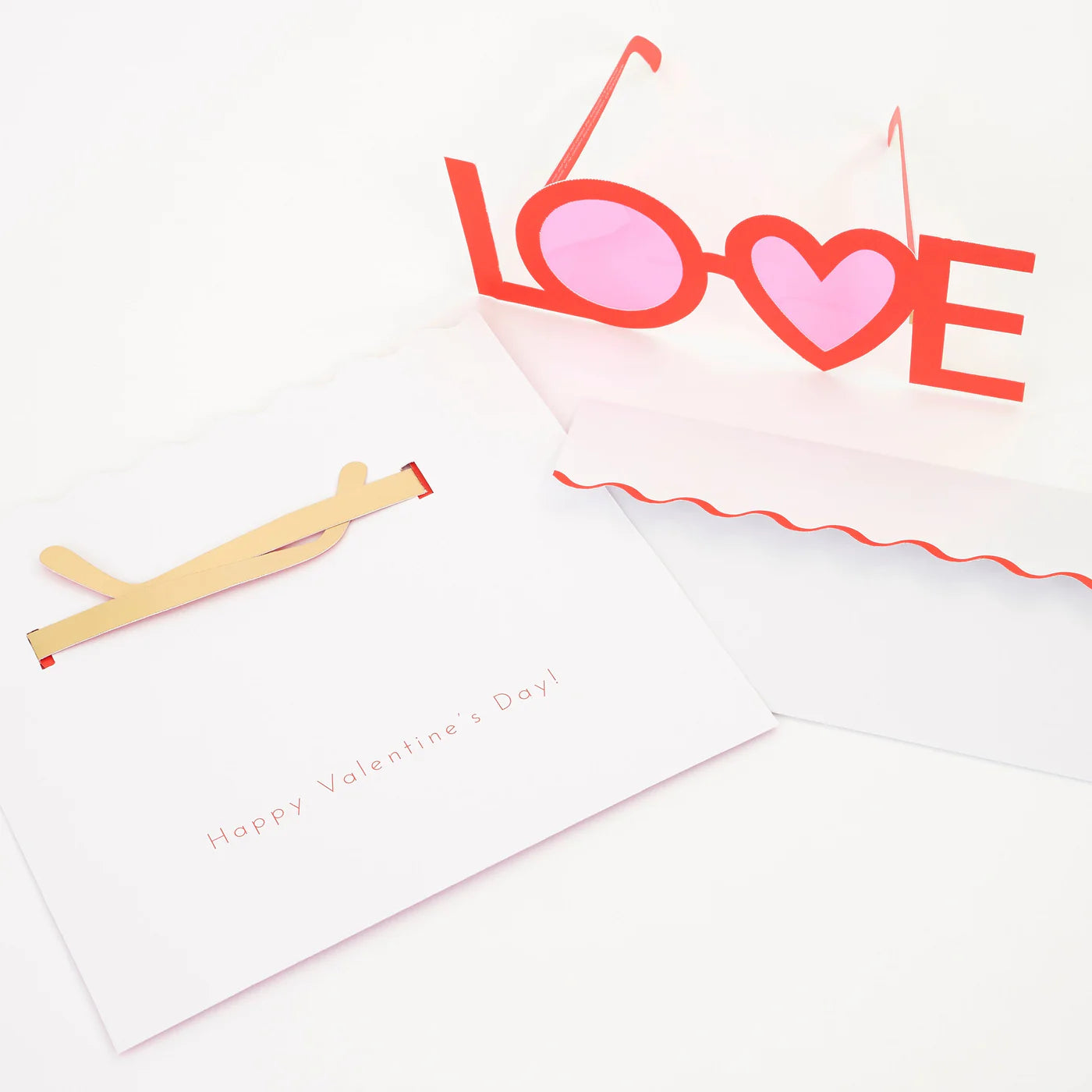 Valentine's Glasses Cards