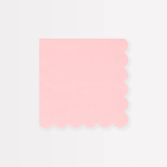 Cotton Candy Pink Small Napkins