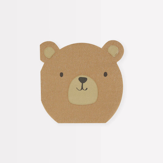 Woodland Bear Napkins