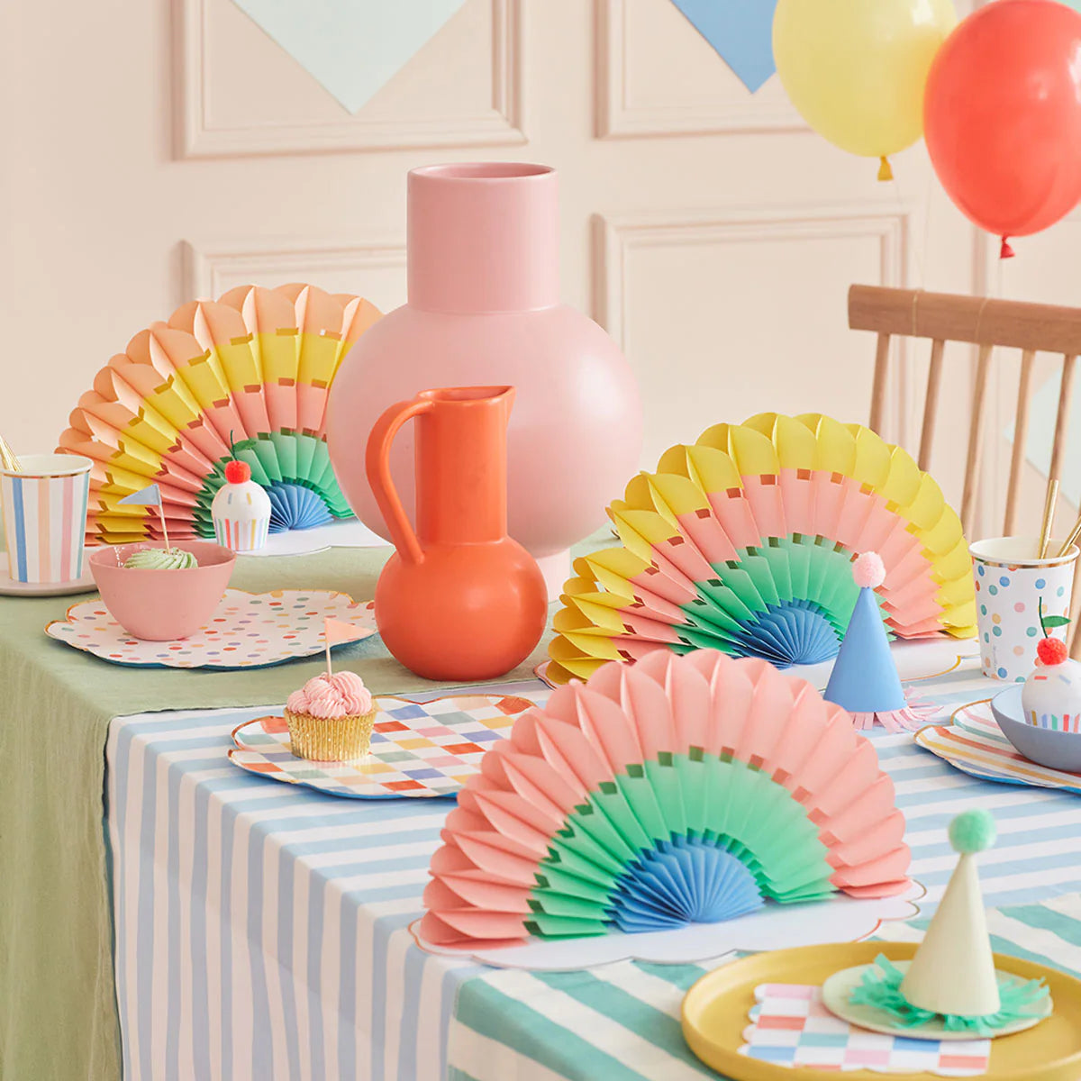 Honeycomb Rainbow Decorations