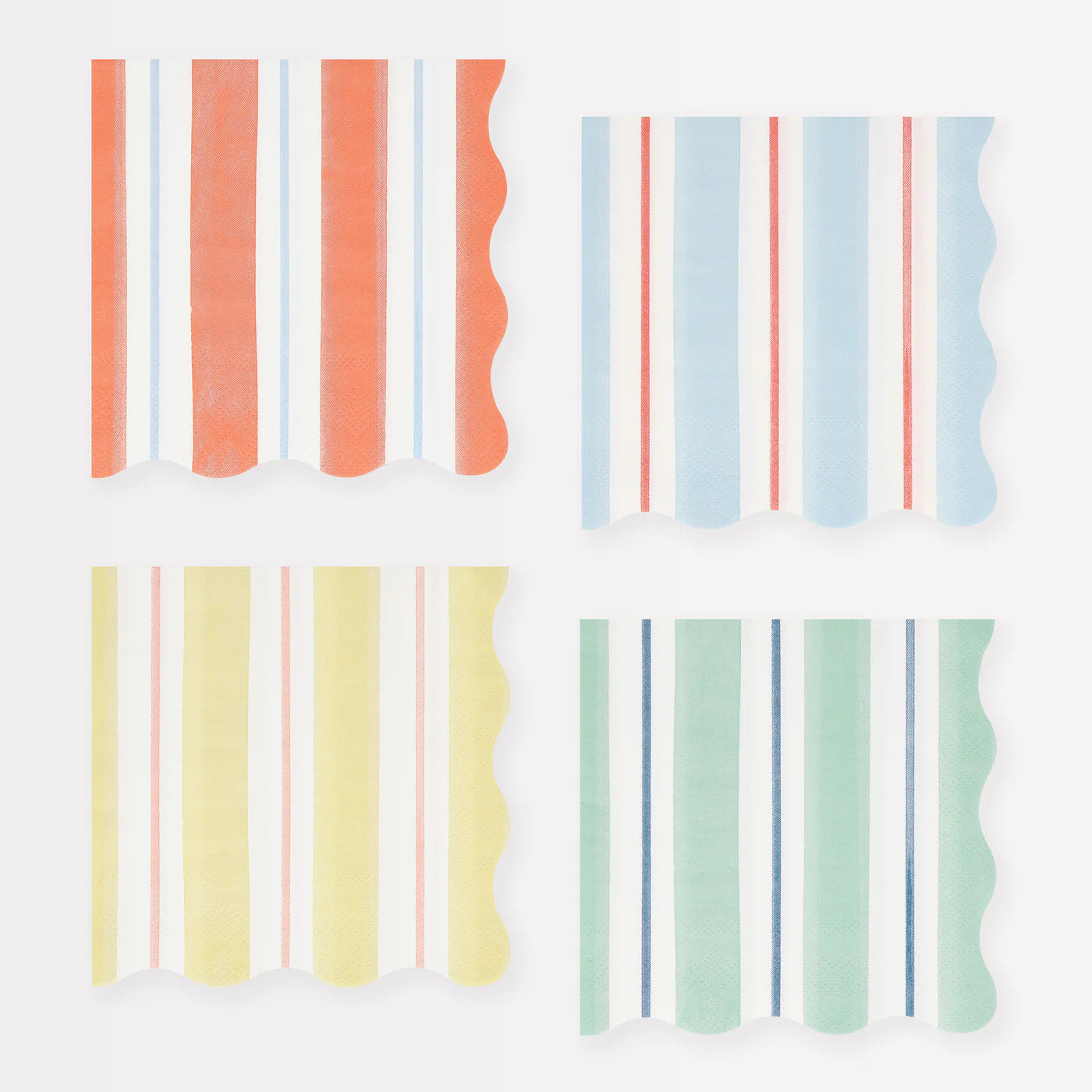 Preppy Stripe Small Napkins