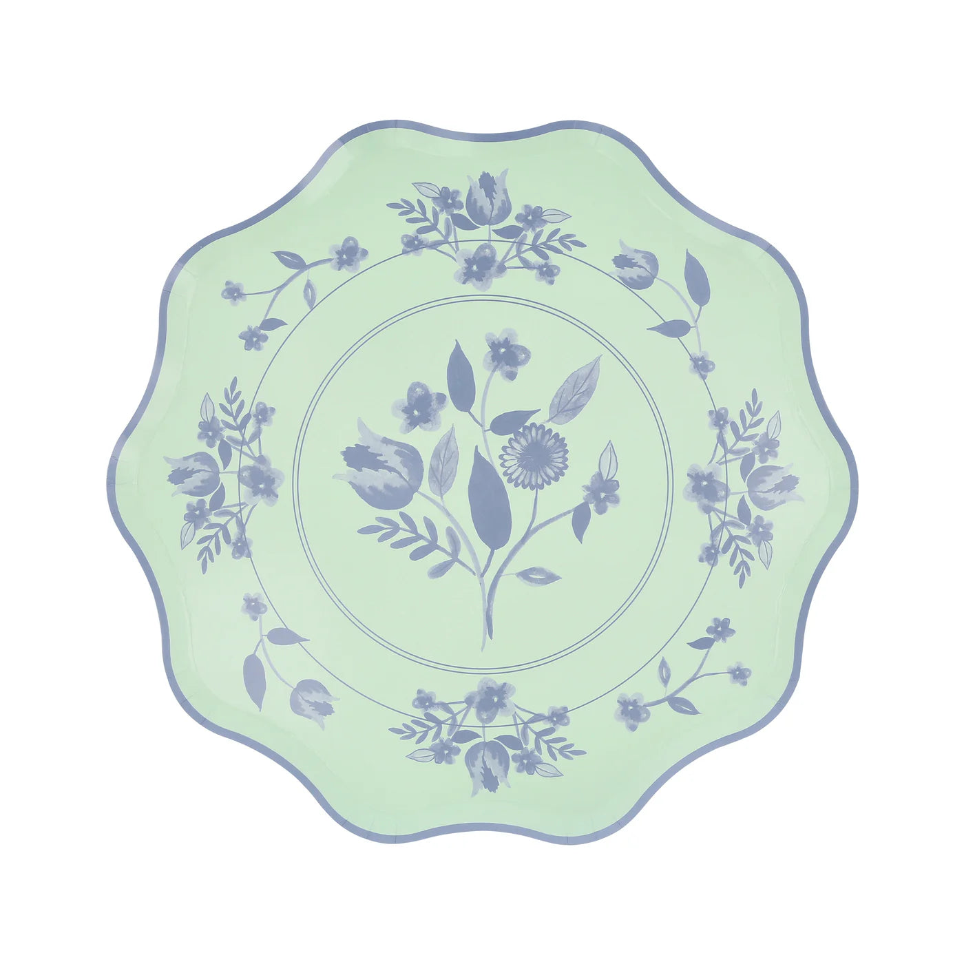 Vintage Botanical Side Plates